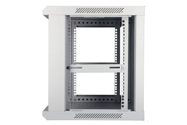 Extralink 9U 600x450 Gray | Rackmount cabinet | wall mounted - imagine 6