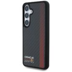 Red Bull Real Carbon Fiber Powerbar MagSafe Case for Samsung Galaxy S25 Black - imagine 2