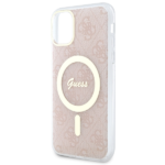 Guess GUHMN61H4STP iPhone 11 6.1" pink hardcase 4G MagSafe - imagine 6