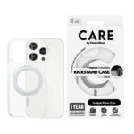 CARE by PanzerGlass Kickstand Case for iPhone 15 Pro 6.1" MagSafe silver 1414