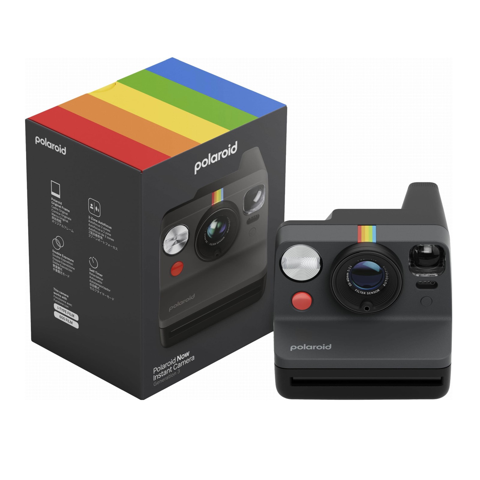 cps-66810244b907aa53944ce04709f7a3fa-2025-12-05-14-54-08 Polaroid Now Instant Camera Generation 3 Black | Instant Camera | - imagine 1