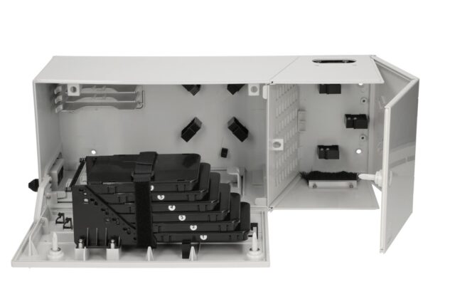 Extralink Diego | Fiber optic distribution box | 48 core, indoor - imagine 9