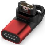 Beline Lightning Adapter for Charging Garmin Watches red