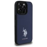 US Polo USHCP15XPGEV iPhone 15 Pro Max 6,7" navy Leather Embroidered DH Color - imagine 4