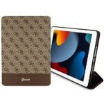 Guess GUFC10PS4SGW iPad 10.2" brown 4G Stripe Allover - imagine 3
