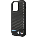 BMW BMHMP14L22NBCK iPhone 14 Pro 6.1" Case Black Carbon MagSafe - imagine 6