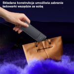 USAMS 3-in-1 wireless charger with lamp 15W black CD181WXC01 (US-CD181) - imagine 3