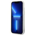 Karl Lagerfeld KLHCP14SLMNMS iPhone 14/ 15 / 13 6,1" hardcase silver Liquid Glitter Monogram - imagine 5