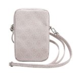 Guess Bag GUWBZP4GFTSP pink Zip 4G Triangle - imagine 4