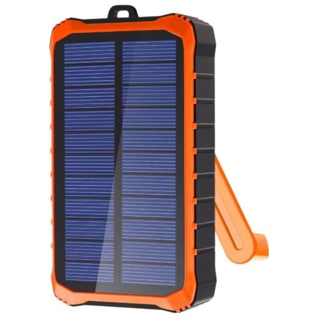 Powerbank solarny 4smarts Prepper        12000mAh szary - imagine 4