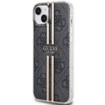 Guess GUHCP15MH4PSEGK iPhone 15 Plus / 14 Plus 6.7" black hardcase IML 4G Gold Stripe - imagine 2