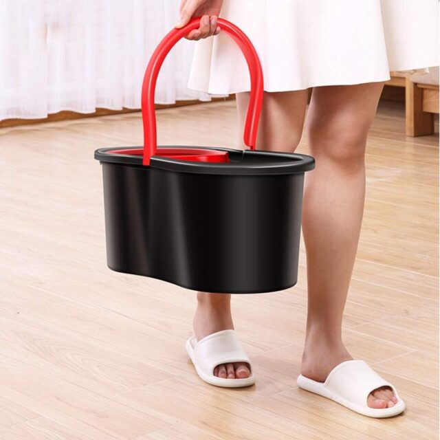 Extralink Rotating Spin Mop, 360 Spin Turbo 3-in-1 + 2 Mop Heads - imagine 7