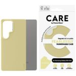 CARE by PanzerGlass Fashion QI case for Samsung Galaxy S25 Ultra chardonnay