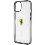 Ferrari FEHMP14MURKT iPhone 14 Plus / 15 Plus 6.7" transparent hardcase Outline Magsafe - imagine 6