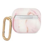 Guess GUA3UNMP AirPods 3 cover pink Marble Collection - imagine 2