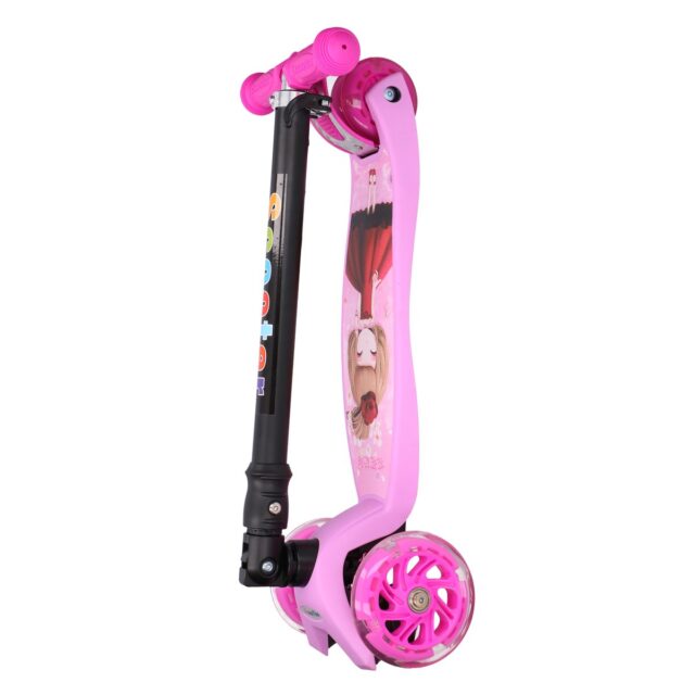 Extralink Kids Scooter Tiger Turbo Pink - imagine 5