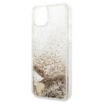 Guess GUOHCP14MGLHFLGO iPhone 14 Plus / 15 Plus 6.7" gold hardcase Glitter Charms - imagine 6