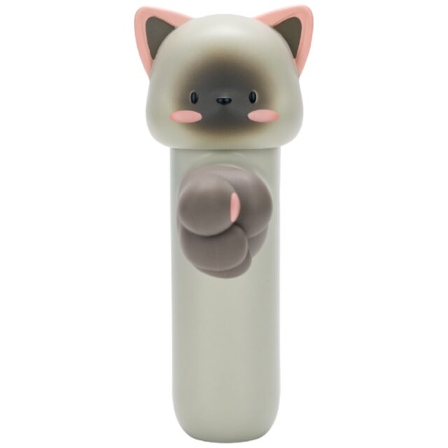 Mini massage gun 4smarts ACECOOL Cat light gray - imagine 2
