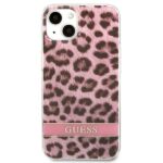 Guess GUHCP13MHSLEOP iPhone 13 / 14 / 15 6,1" pink hardcase Leopard - imagine 3