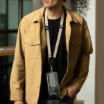 UNIQ Vista universal phone lanyard 2in1 white/pearl white - imagine 2