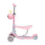 Extralink Kids Scooter Bambino Speedster Pink - Kids Balance Bike and Scooter - imagine 2