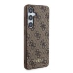 Guess GUOHCSA35G4GFBR A35 A356 brown hardcase 4G Metal Gold Logo - imagine 4