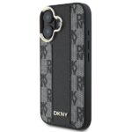 DKNY DKHMP16MPCPVSLK iPhone 16 Plus 6.7" black hardcase Checkered Pattern Magsafe - imagine 2