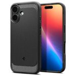 Spigen Rugged Armor Mag MagSafe Case for iPhone 17 Black