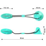 Extralink Pets Treat Toy, Interactive Dog Chew with Suction Cup Pet-845 - imagine 3