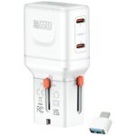 Travel charger 4smarts World Travel Adapter Nomad Pocket 65W white