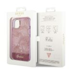 Guess GUHCP14SHGJGHP iPhone 14 / 15 / 13 6.1" pink hardcase Jungle Collection - imagine 8