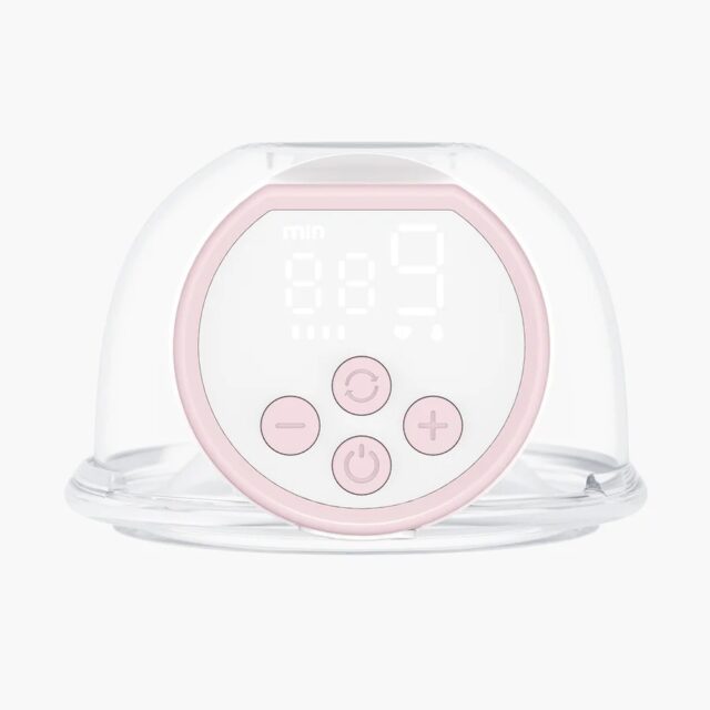 Momcozy S12 Pro Double Electric Breast Pump Pink, 180ml - imagine 4