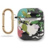 Guess GUACA2TPUBKFL01 AirPods cover green N.1 Flower Collection - imagine 2