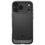 Spigen Rugged Armor Mag MagSafe Case for iPhone 17 Pro Black - imagine 2