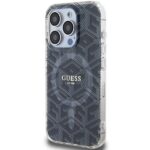 Guess GUHMP15LHGCUSTGK iPhone 15 Pro 6.1" black hardcase IML GCube MagSafe - imagine 2