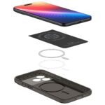 Spigen Thin Fit MAG MagSafe case for iPhone 17 Pro Max gunmetal - imagine 6