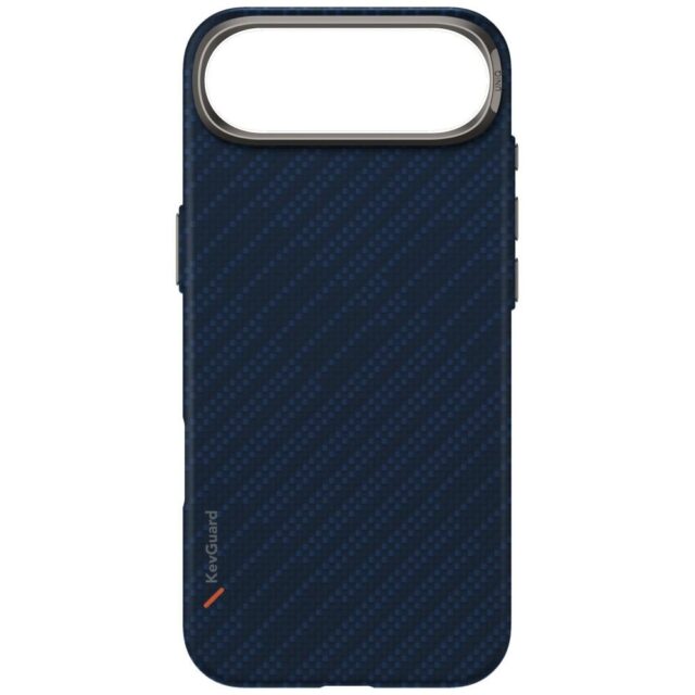 Case UNIQ Keva EDGE for iPhone 17 Air     Magclick Charging blue - imagine 5