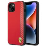 Ferrari FEHCP14MAXRE iPhone 14 Plus / 15 Plus 6.7" red hardcase Carbon