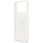 US Polo DH and Bottom Stripe Logo MagSafe Case for iPhone 17 Pro Max White - imagine 7