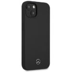 Mercedes MEHCP13MSILBK iPhone 13 / 14 / 15 6,1"black hardcase Silicone Line - imagine 4