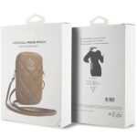 Guess Bag GUWBZPSQSSGW brown Zip Quilted 4G - imagine 5