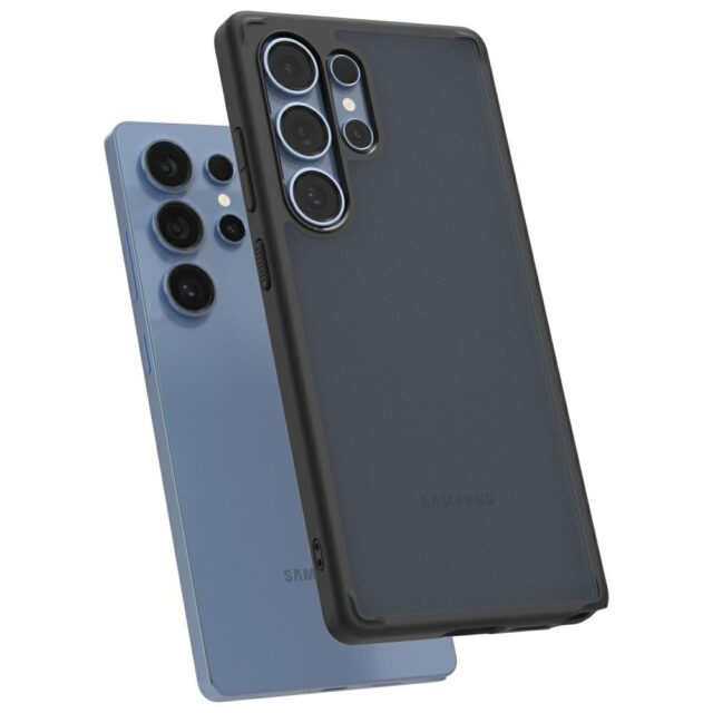 Spigen Ultra Hybrid Case for Samsung Galaxy S25 Ultra Black - imagine 6