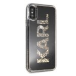 Karl Lagerfeld KLHCPXKAGBK iPhone X/Xs black Karl logo Glitter - imagine 5