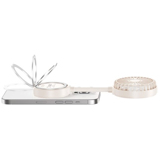 Hand fan USAMS LiFE LU02 black - imagine 2