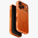 UNIQ Clario Case for iPhone 17 Pro Magclick Charging Orange