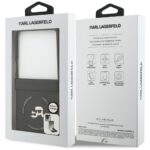 Karl Lagerfeld Karl&Choupette Pins MagSafe Case for Samsung Galaxy Z Flip7 Black - imagine 8