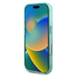 Guess GUHMP16SPFTDTEN iPhone 16 6.1" green hardcase IML Rhinestones MagSafe - imagine 5