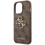 Guess GUHCP14X4GMGBR iPhone 14 Pro Max 6,7" brown hardcase 4G Big Metal Logo - imagine 6