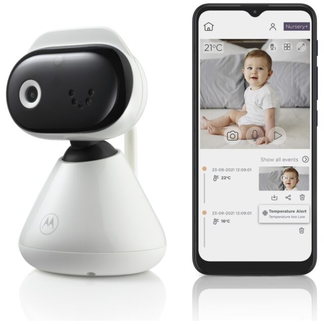 Electronic nanny Motorola PIP1000 Wi-Fi camera white - imagine 2
