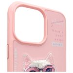 Nimmy case iPhone 15 Pro Max 6.7" pink Cool&Cute 2.0 Cat - imagine 3